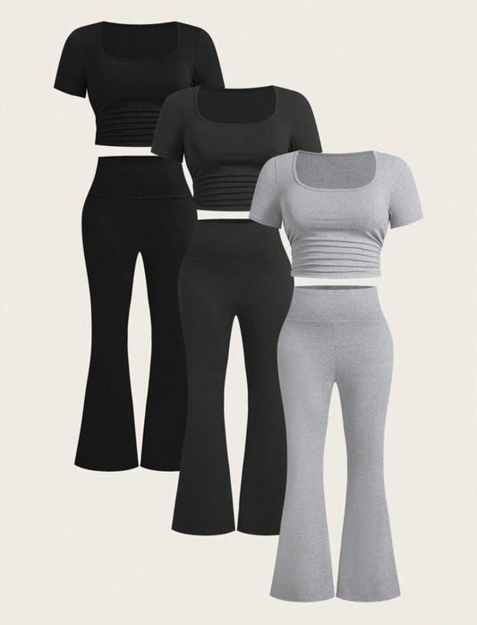Gym Women Clothes Tracksuit Sets